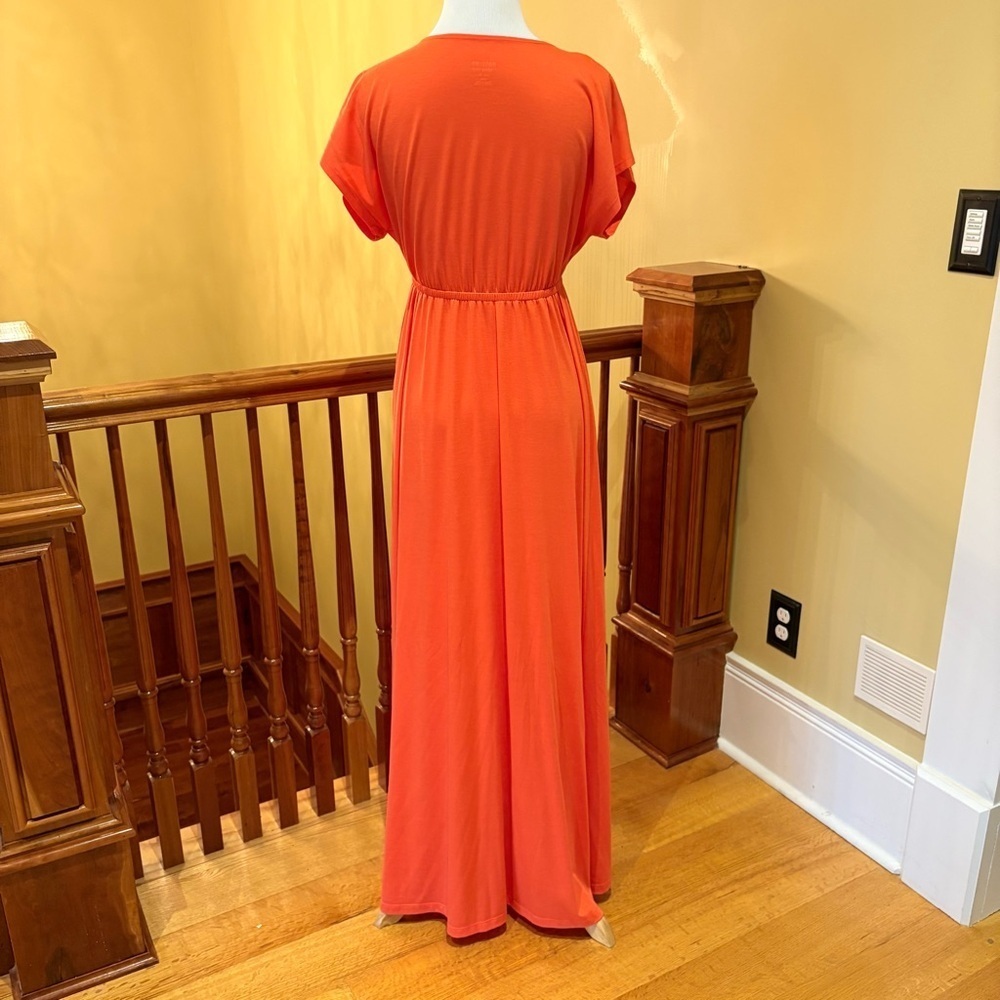 Beachgirl Coastal Coral Maxi Dress Wmn’s XS - Picture 5 of 8